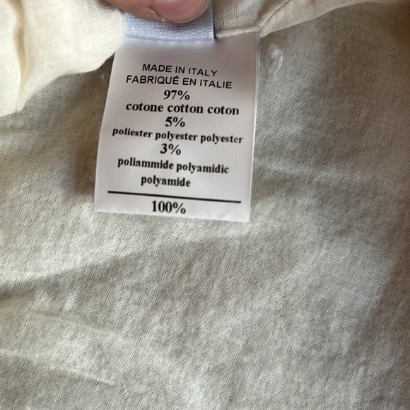 Ottod’ame Gray Speckled Cotton Distressed Blazer Jacket 6 - Picture 15 of 16